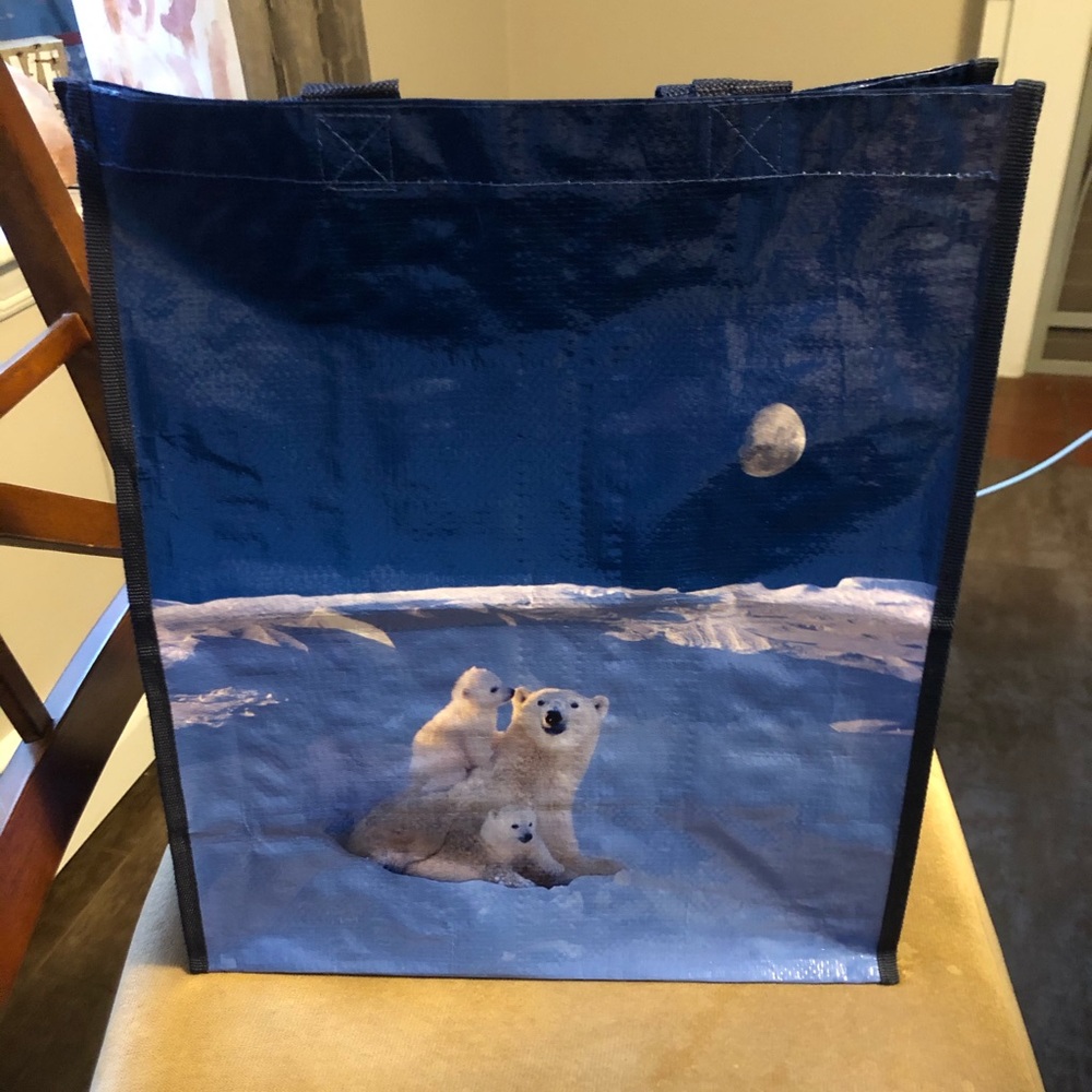 National Geo Reusable Tote Bags - multiples offer